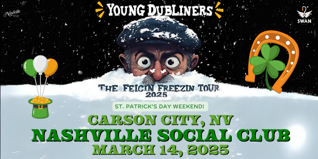 Young Dubliners event poster